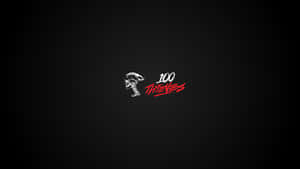 100 Thieves Minimalist Wallpaper