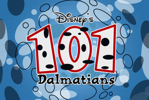 101 Dalmatians Text Logo Wallpaper