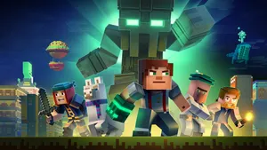 1280x720 Minecraft Story Mode Wallpaper