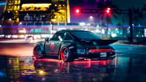 1920 X 1080 Car Porsche Carrera Black Wallpaper