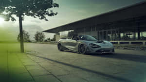 1920 X 1080 Car Silver Mclaren Wallpaper