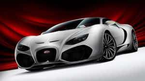 1920 X 1080 Car White Bugatti Chiron Wallpaper