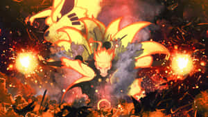 1920 X 1080 Naruto Intense Battle Wallpaper