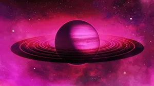1920x1080 Hd Giant Pink Planet Wallpaper