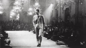 1952 Fashion Show Of Brioni Wallpaper