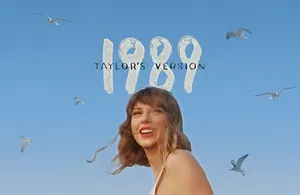 1989 Taylors Version Album Cover Wallpaper
