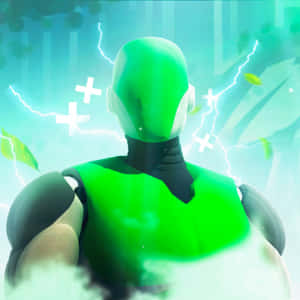 1v1lol Green Aesthetic Edit Wallpaper