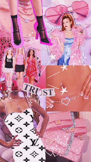 2000s Pink Girl Mean Girls Wallpaper