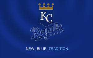 2002 Kansas City Royals Logo Wallpaper