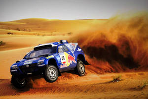 2008 Volkswagen Touareg Dakar Rally Wallpaper
