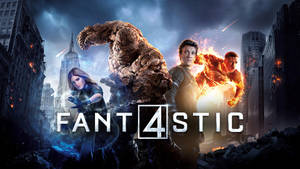 2015 Fantastic Four Illustration Wallpaper