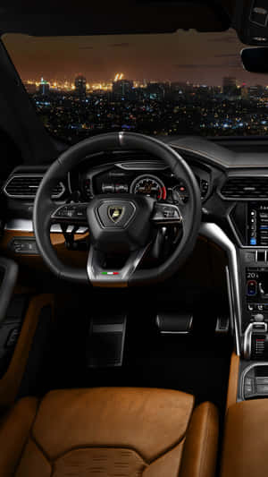 2021 Lamborghini Urus Car Interior Wallpaper