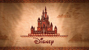 2560x1440 Disney Castle Scroll Wallpaper
