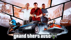 2560x1440 Gta 5 Various Vehicles Wallpaper