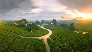 2560x1440 Nature Phang Nga Bay Wallpaper