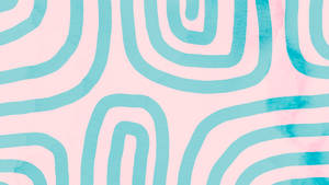 2560x1440 Summer Pink And Blue Abstract Wallpaper