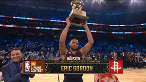 3-point Contest Champion Eric Gordon Wallpaper