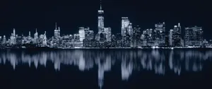 3440x1440 City Of New York Monochrome Wallpaper