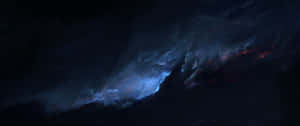 3440x1440 Space Of The Atlantis Nebula Wallpaper