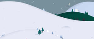 3440x1440 Winter Wonderland Wallpaper