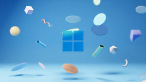 3d 4k Windows Logo Wallpaper