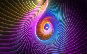 3d Abstract Spiral Pattern Wallpaper