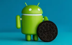 3d Android Icon And Oreo Desktop Wallpaper