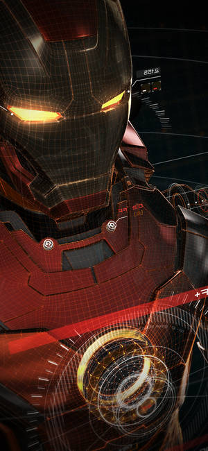 3d Apple Iphone Iron Man Wallpaper