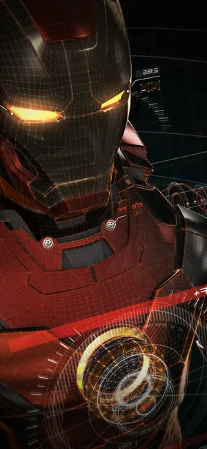 3d Apple Iphone Iron Man Wallpaper