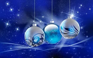 3d Christmas Wonderland Scene With Gifts And Decorations Wallpaper