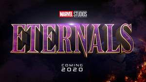 3d Eternals Logo Poster Wallpaper