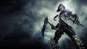 3d Hd Darksiders Game Demon With Axe Wallpaper