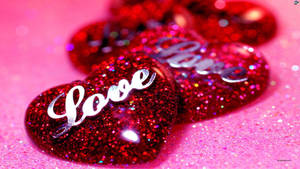 3d Heart Love Full Hd Wallpaper