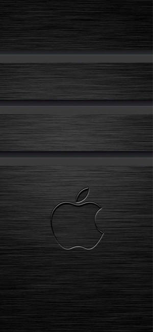3d Iphone Engraved Apple Logo Wallpaper