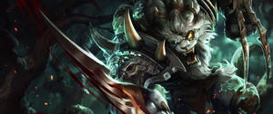 3d League Of Legends Champion, Rengar Wallpaper