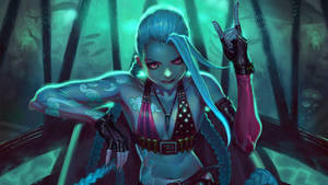 3d League Of Legends The Loose Cannon Character Wallpaper