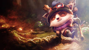 3d League Of Legends Yordle, Teemo Wallpaper