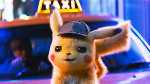 3d Pikachu With Cap Wallpaper