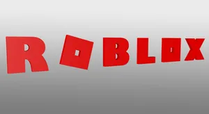 3d Roblox Logo Wallpaper