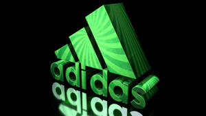 3d Swirl Adidas Logo Wallpaper
