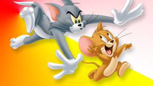 3d Tom And Jerry Cartoon Chase Wallpaper