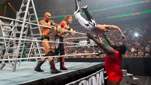 4-man Wrestling Match Wallpaper