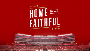 49ers Football Stadium Poster Wallpaper