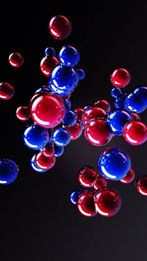 4d Science Molecules Wallpaper