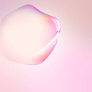 4d Ultra Hd Soft Pink Bubble Wallpaper
