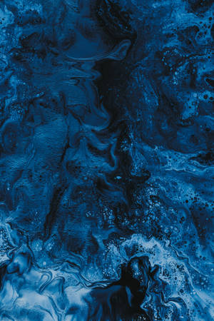 4k Abstract Murky Blue Wallpaper