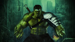 4k Armored Hulk Wallpaper
