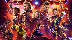 4k Avengers Serious Looks Wallpaper