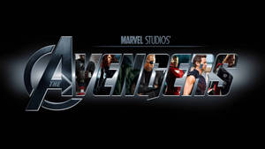 4k Avengers Title Logo Wallpaper