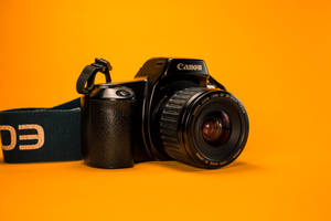 4k Black Canon Dslr Camera Wallpaper